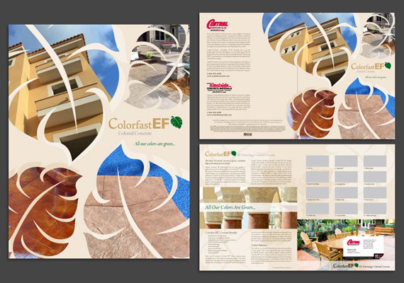 US Concrete, 9x12 brochure, InDesign, Illustrator, Photoshop (2009)